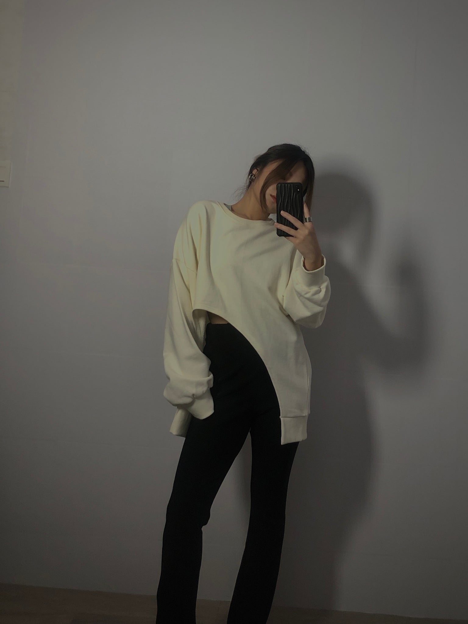 The cut out sweater