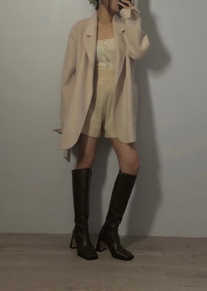 Handmade wool coat