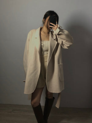 Handmade wool coat