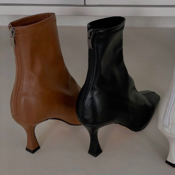 Down to earth ankle boots